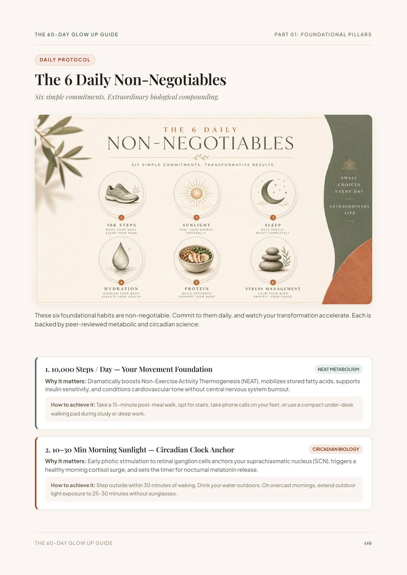 The 6 Daily Non-Negotiables Master Page 03